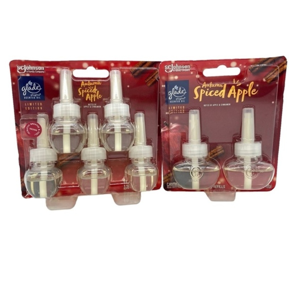 Glade Limited Edition Autumn Spiced Apple PlugIn Scented Oil Refills